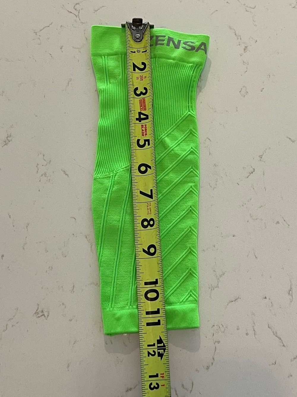 Zensah Neon Green Compression Calf Sleeves Size Large/X-Large NWOT - Picture 4 of 10